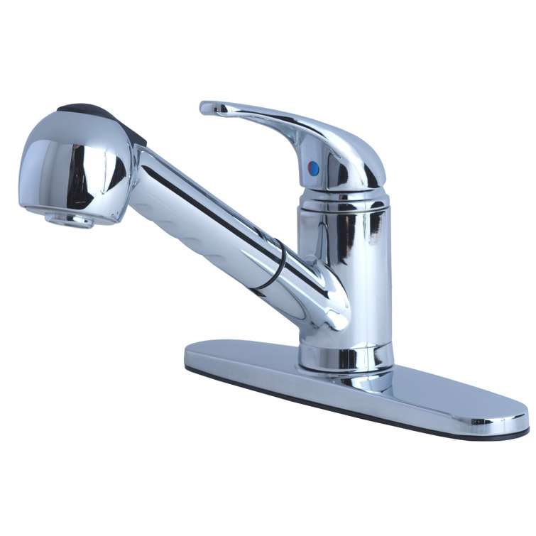 LagunaBrass Laguna Brass Pull Out Kitchen Faucet & Reviews Wayfair